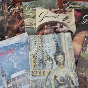 Lot of 10 Vintage Gourmet Magazines (1978/1979/1984)